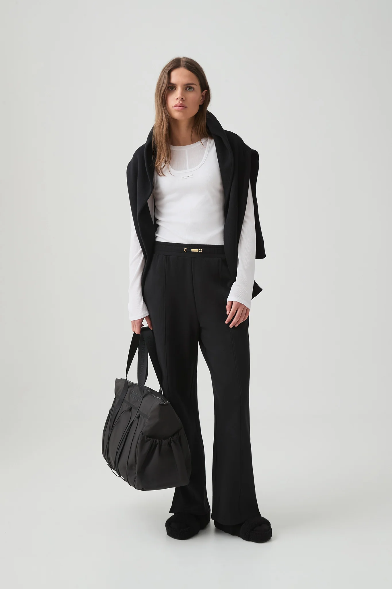 Terry Wide Leg Trackpant 506 - Image 4