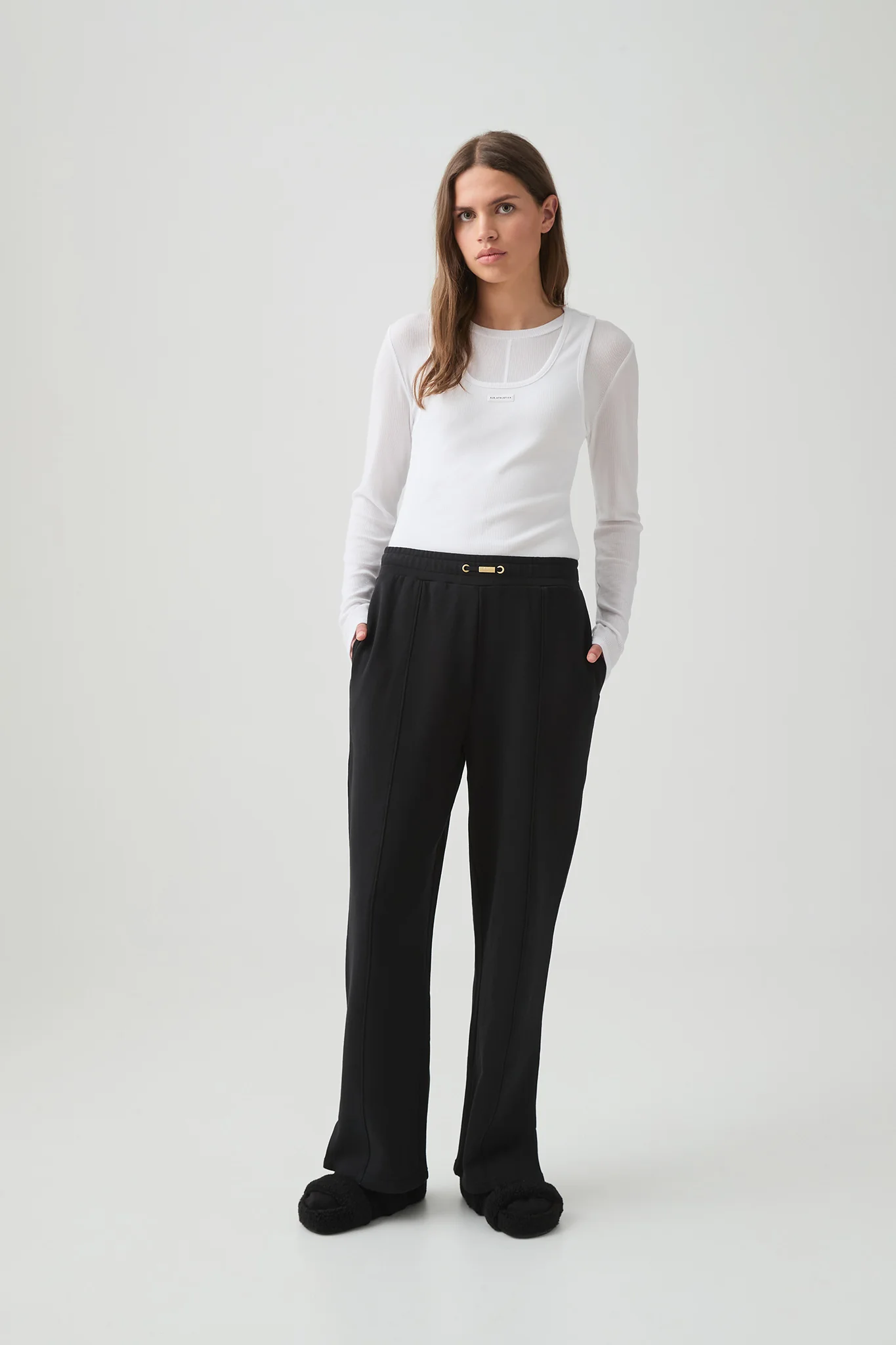Terry Wide Leg Trackpant 506 - Image 5