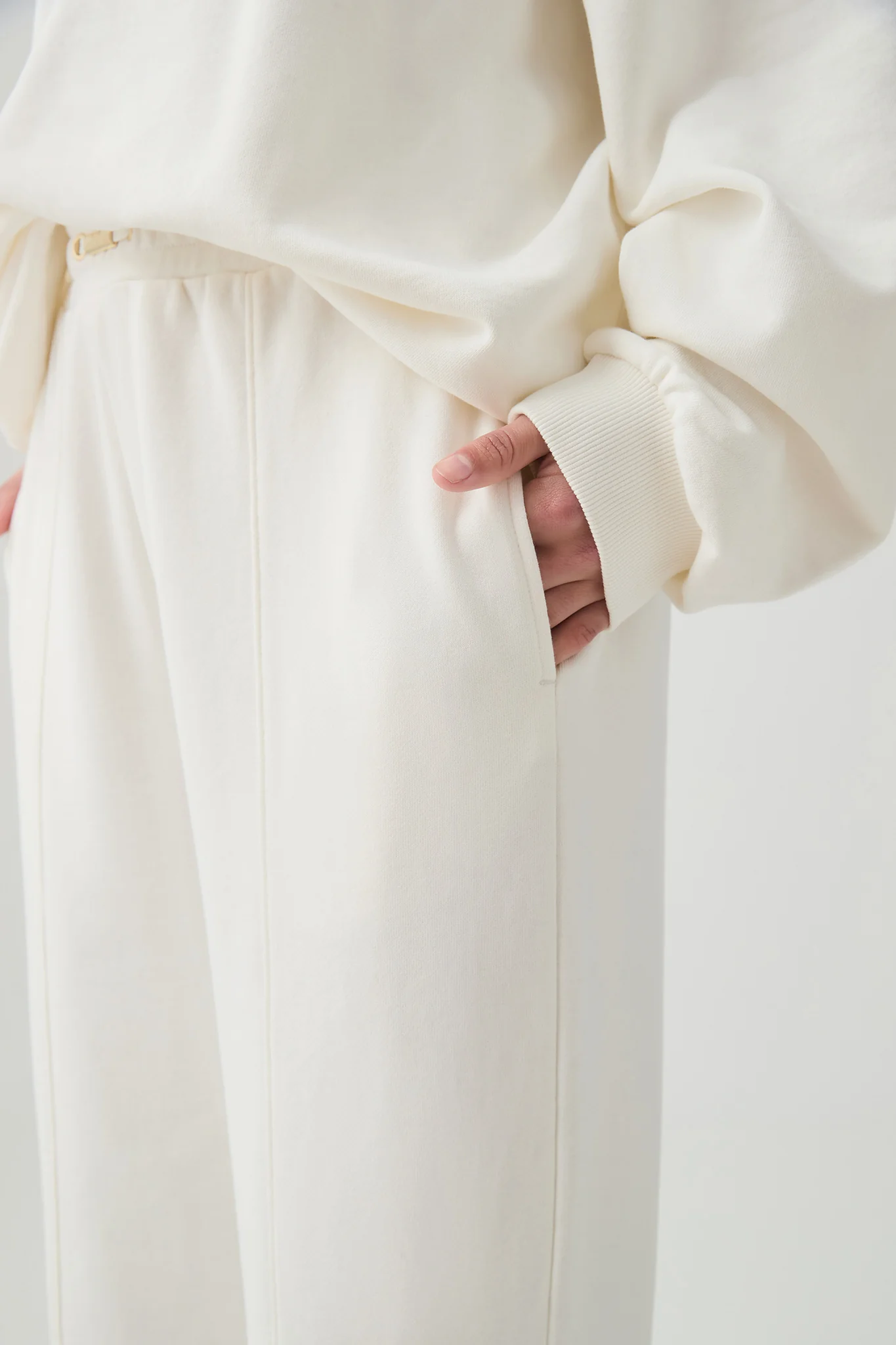 Terry Wide Leg Trackpant 506 - Image 4