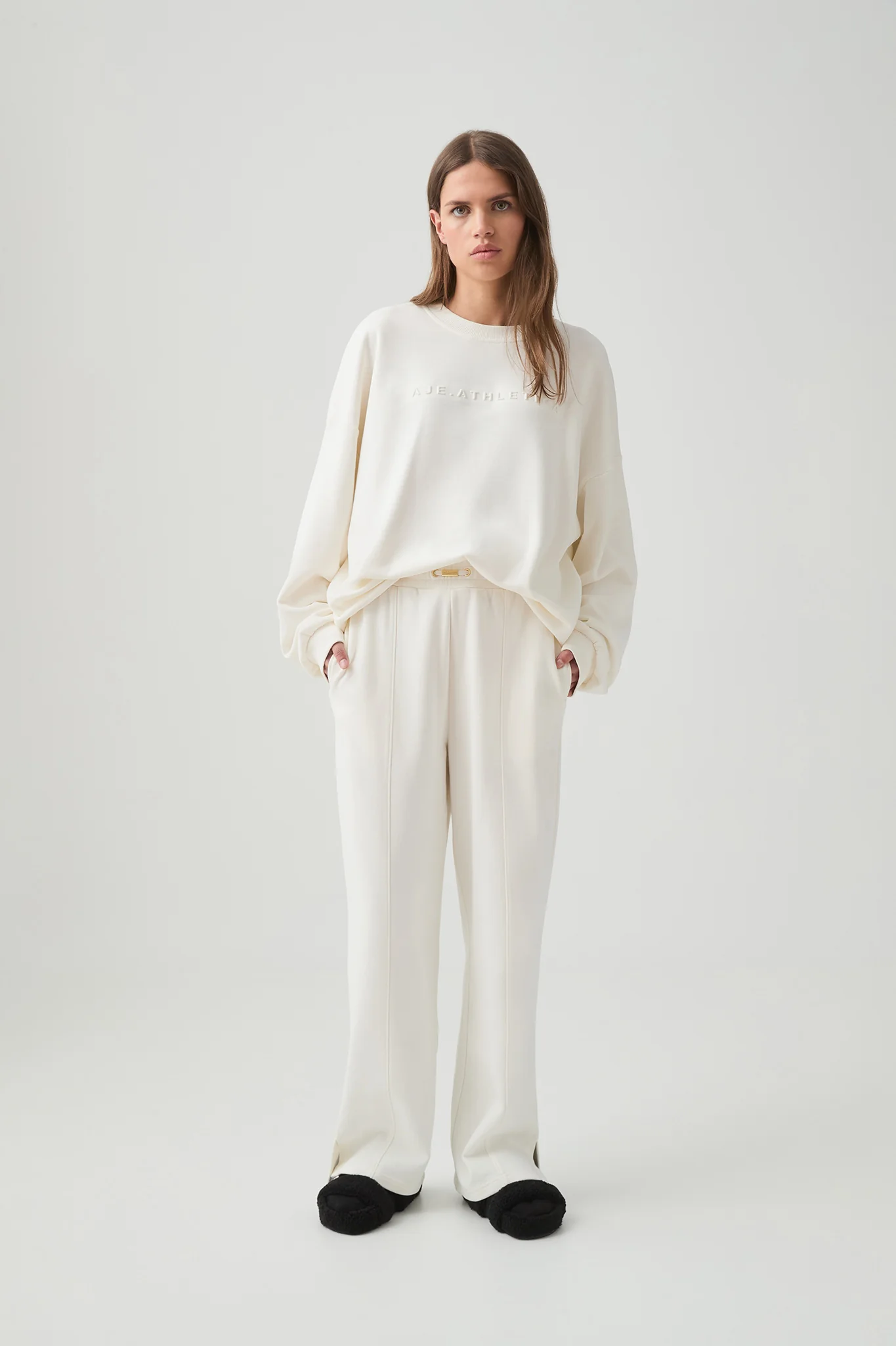 Terry Wide Leg Trackpant 506 - Image 5