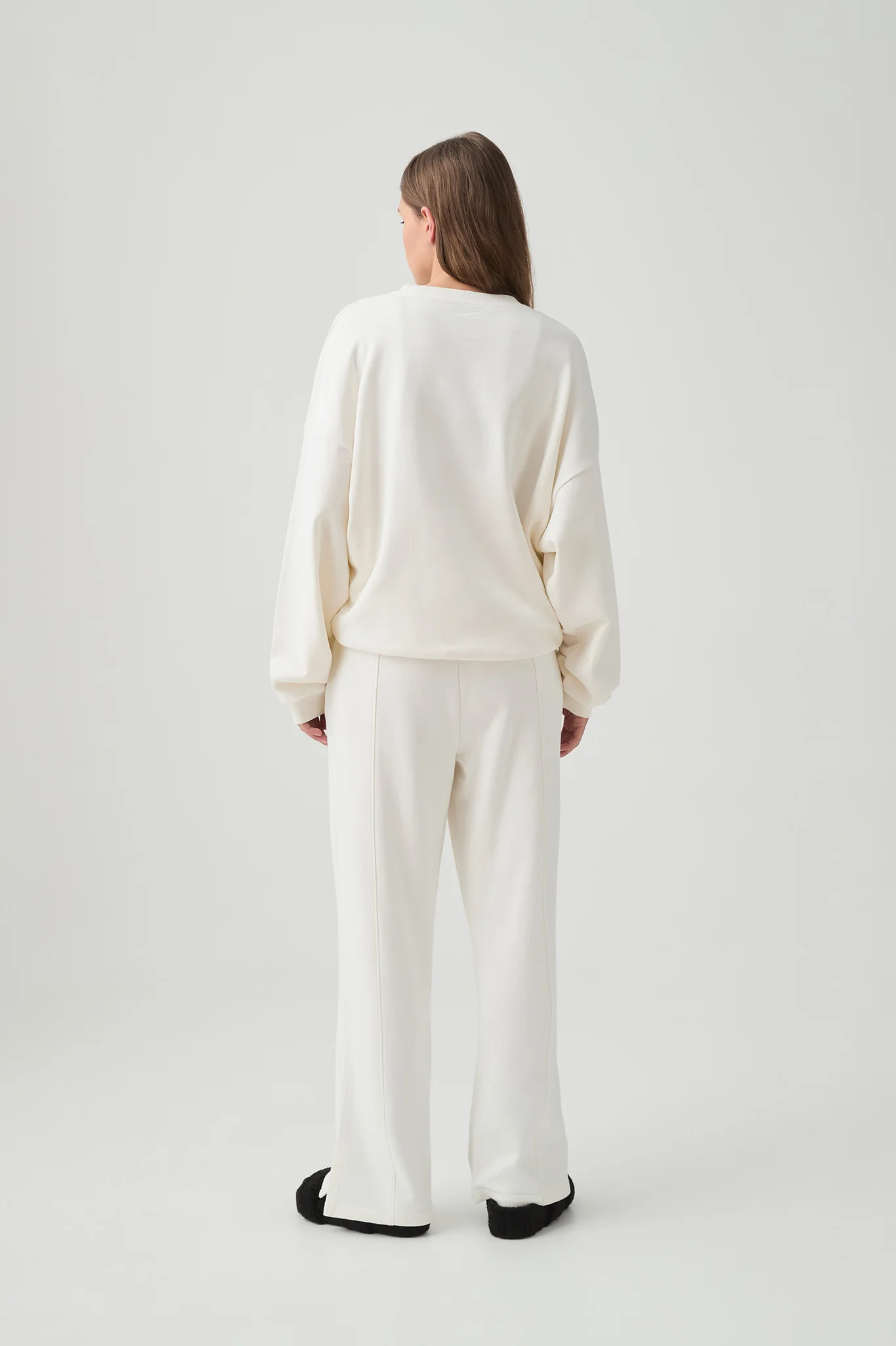 Terry Wide Leg Trackpant 506 - Image 7