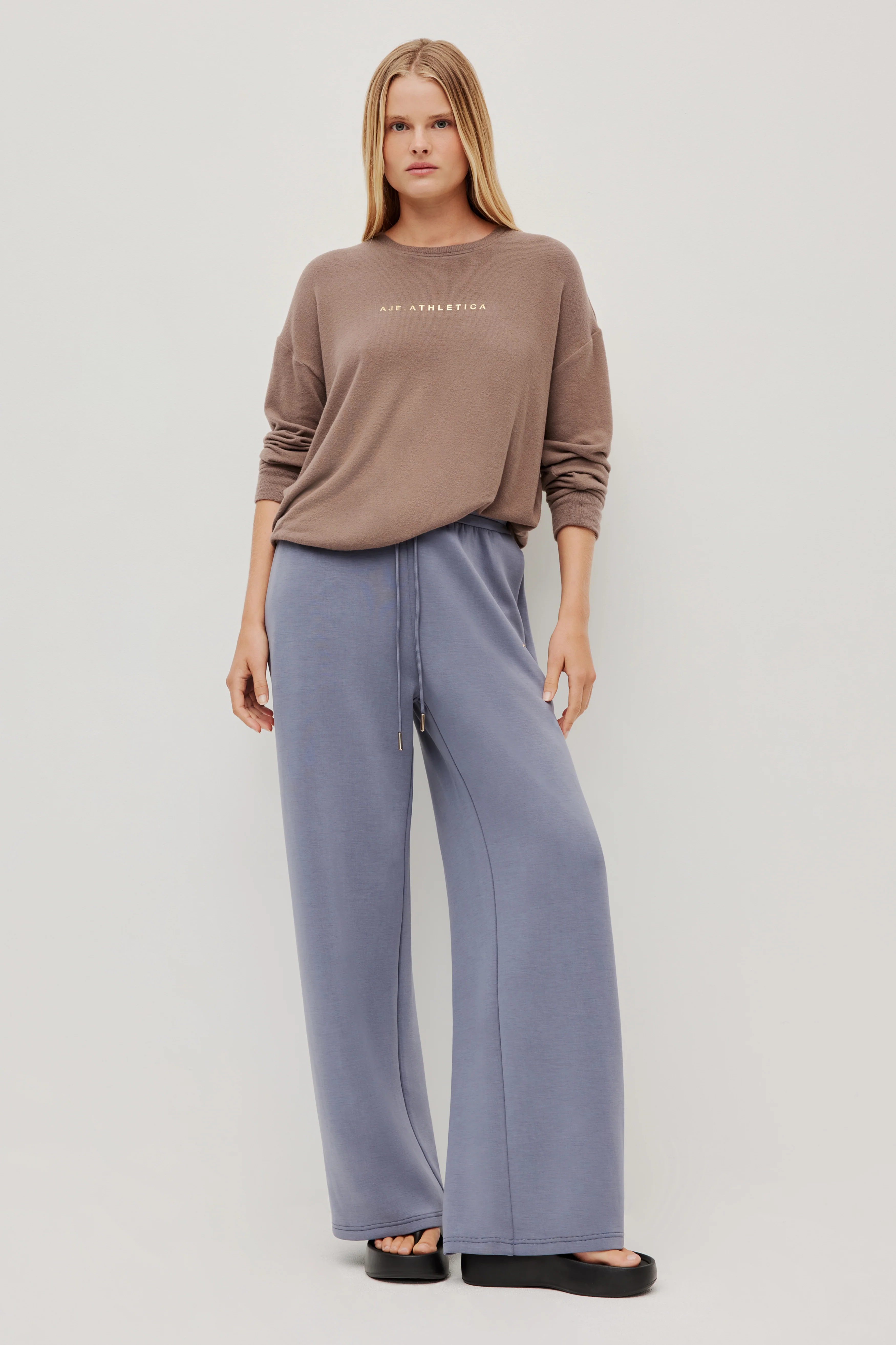 Textured Long Sleeve Tee