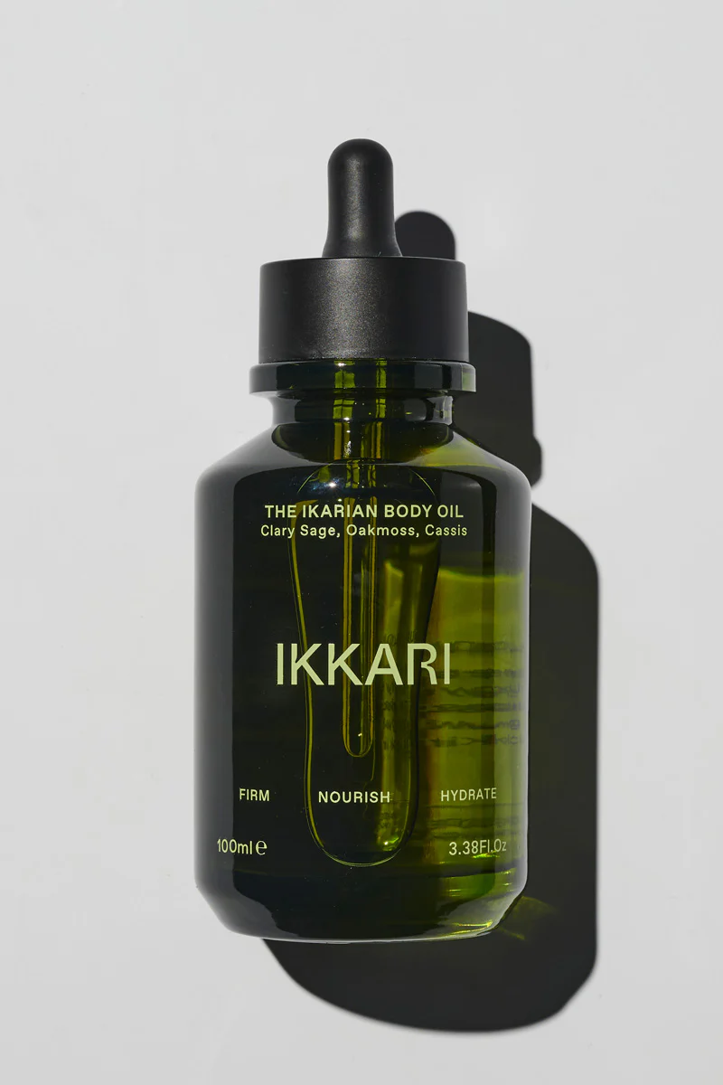 The Ikarian Body Oil 100ml Clary Sage, Oakmoss, Cassis
