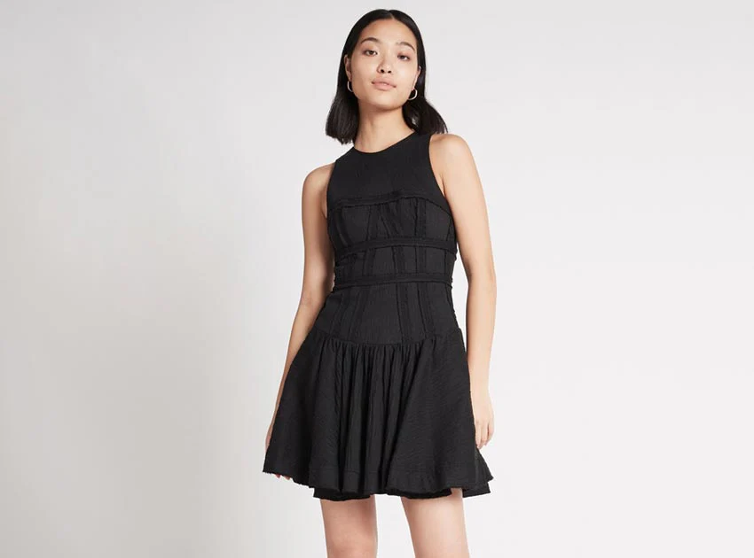 Tidal Corset Mini Dress - Image 8