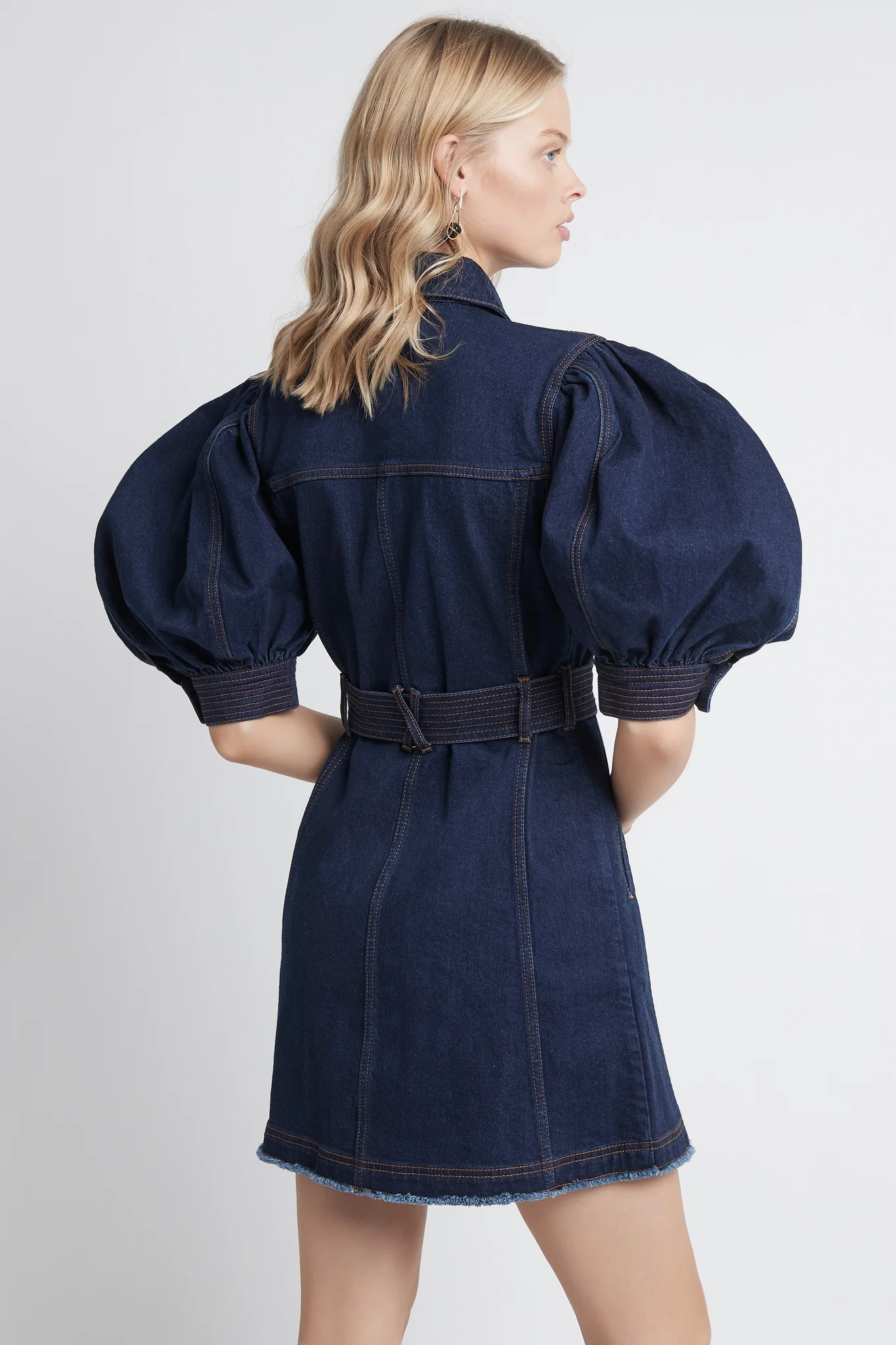 Tori Denim Dress - Image 6