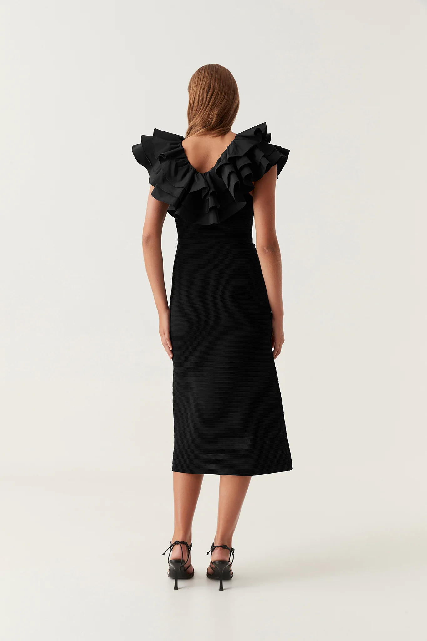 Transcendent Ruffle Midi Dress - Image 6