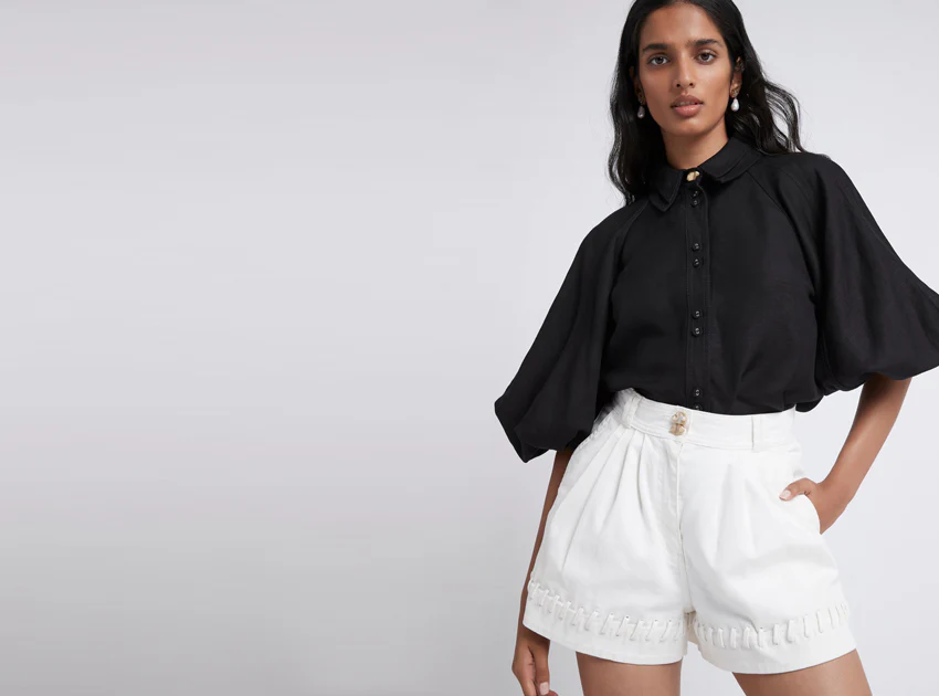 Triada Denim Laced Short - Image 7