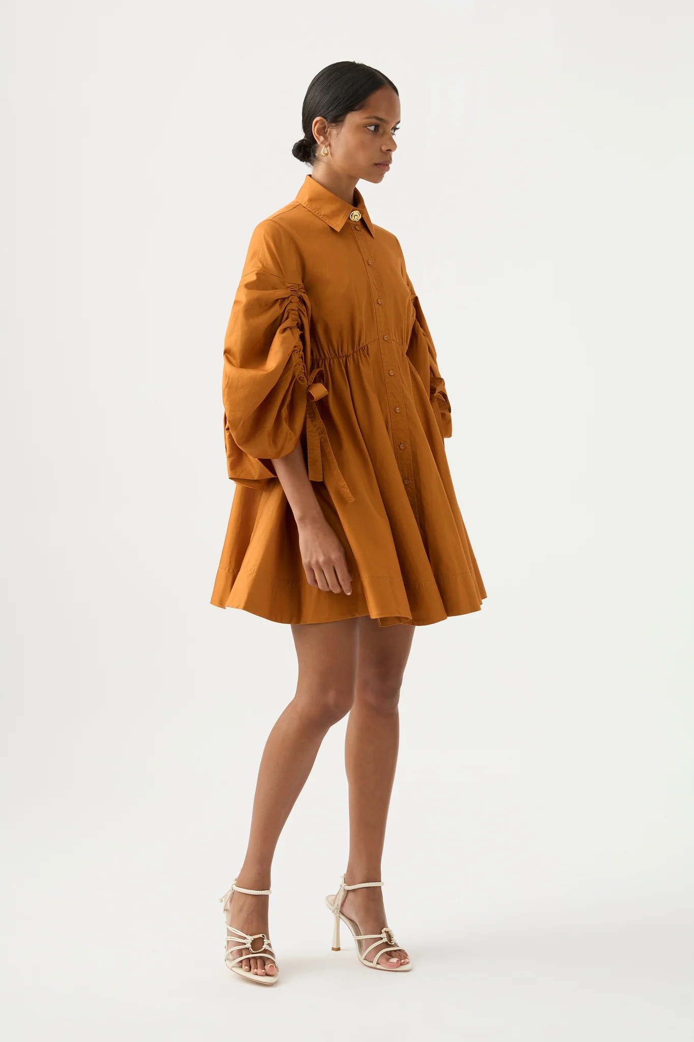 Utopia Drawstring Mini Dress - Image 3