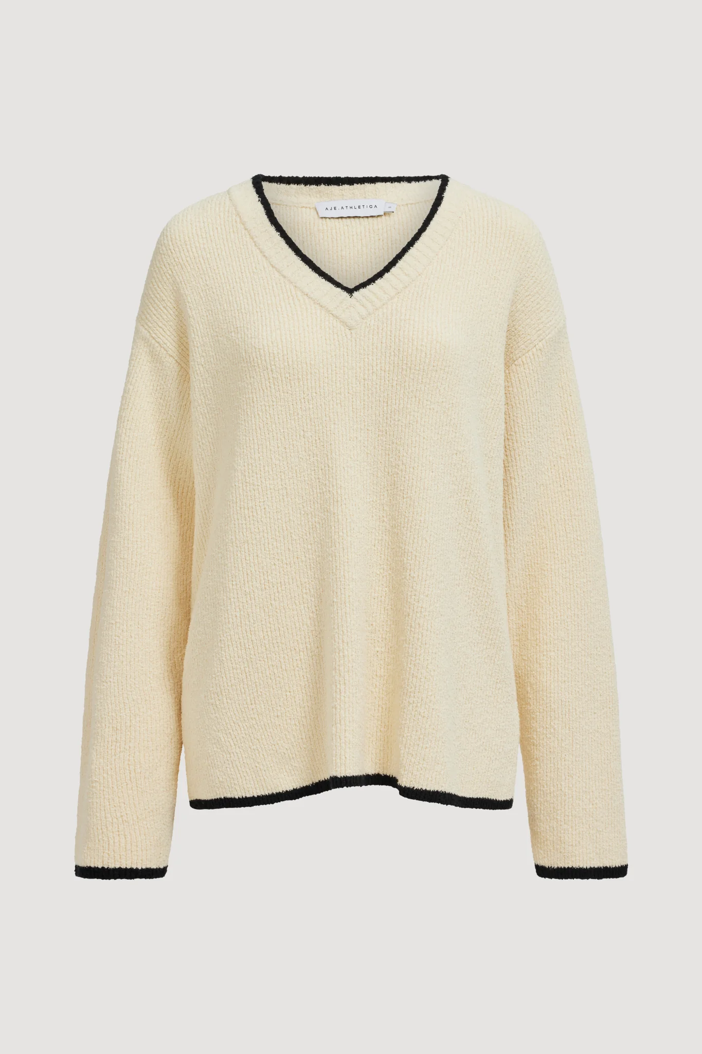 V-Neck Knit Jumper - Image 2