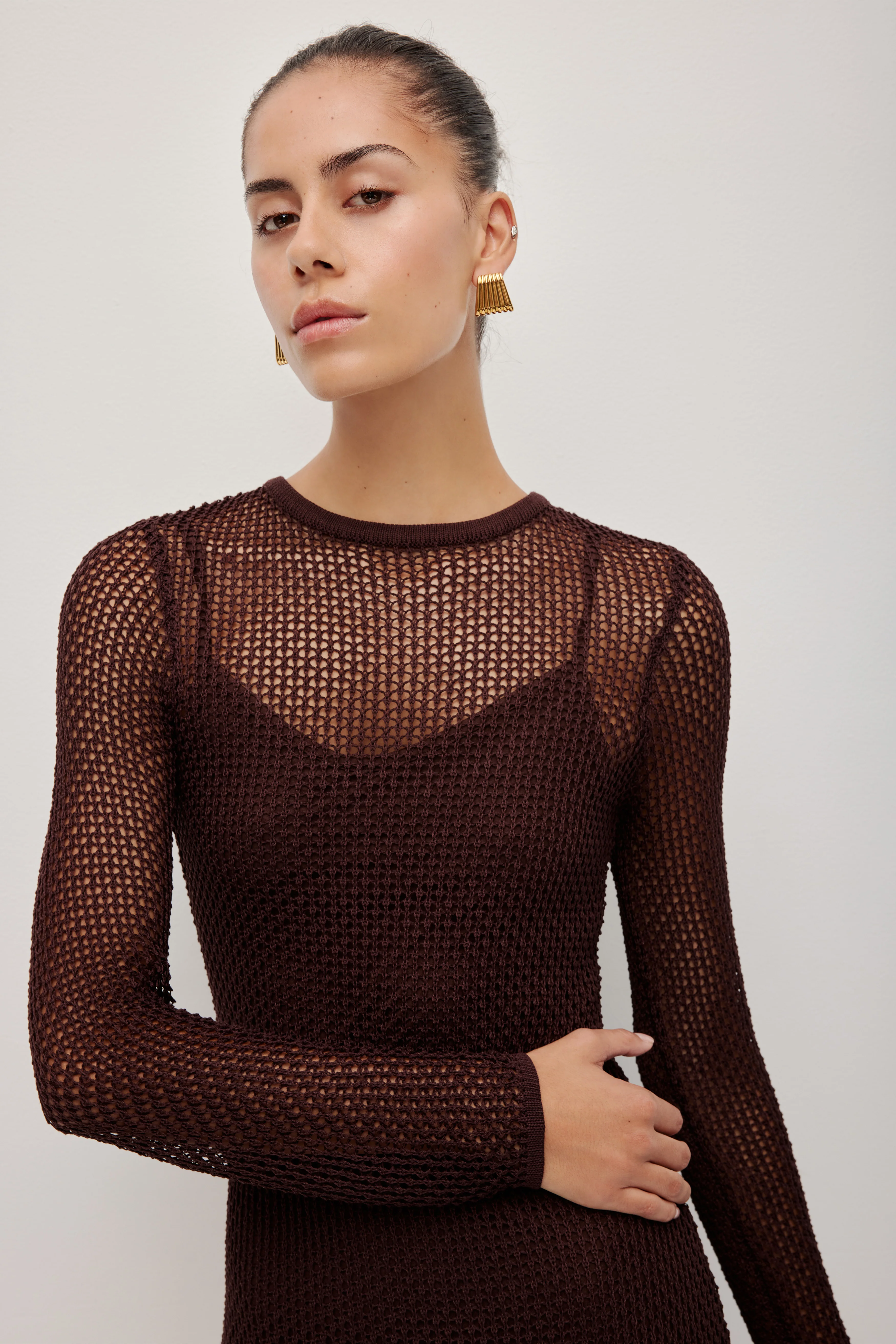 Velra Long Sleeve Mini Dress - Image 3