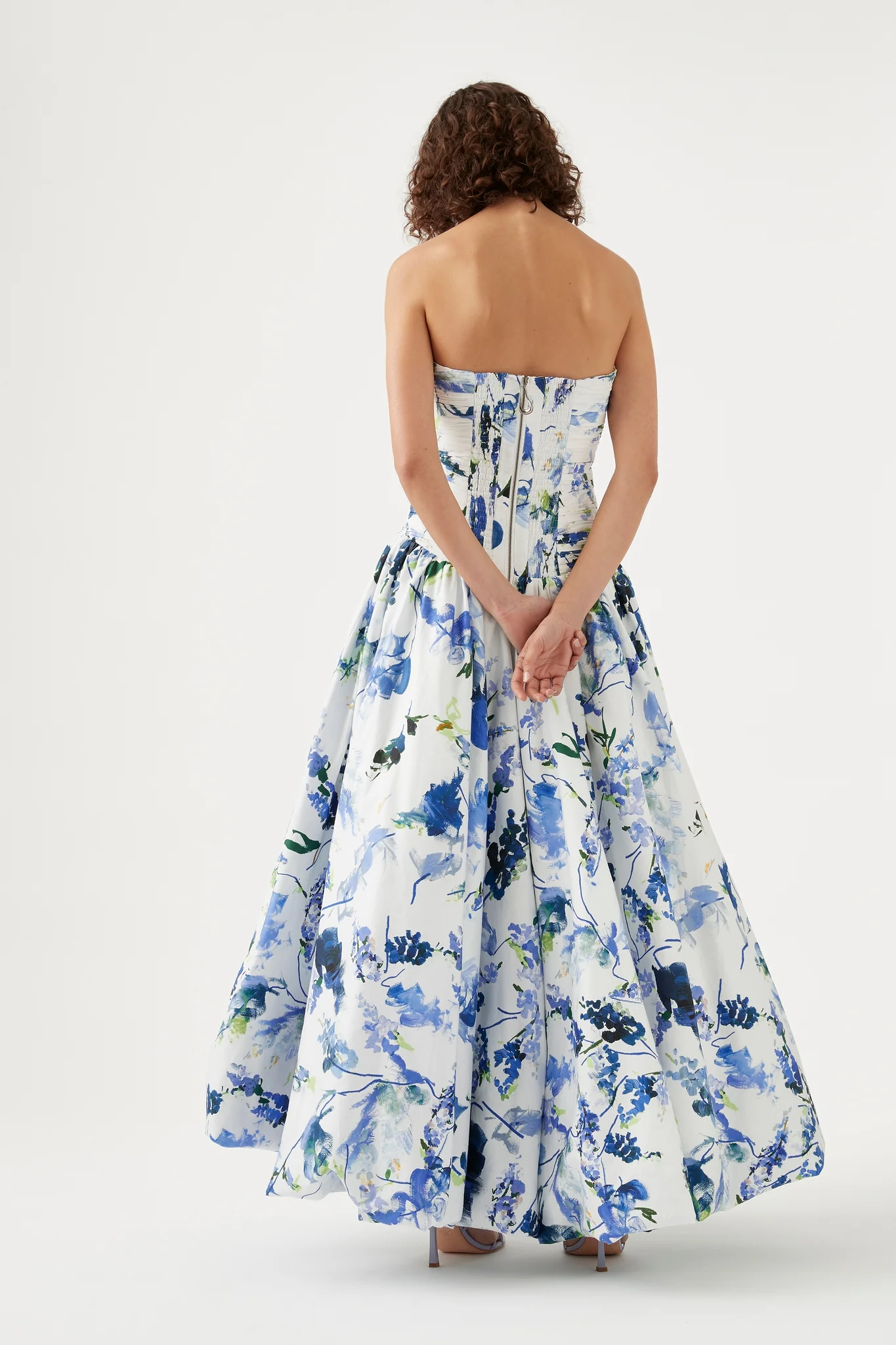 Violette Bubble Hem Maxi Dress - Image 6