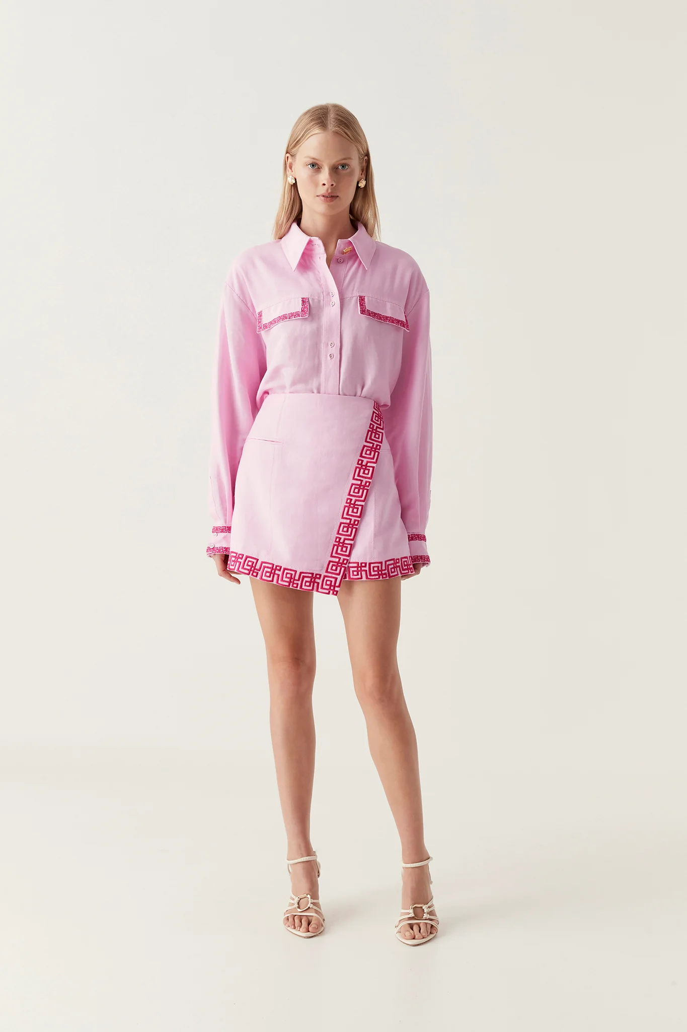 Voyager Embroidered Mini Skirt - Image 3