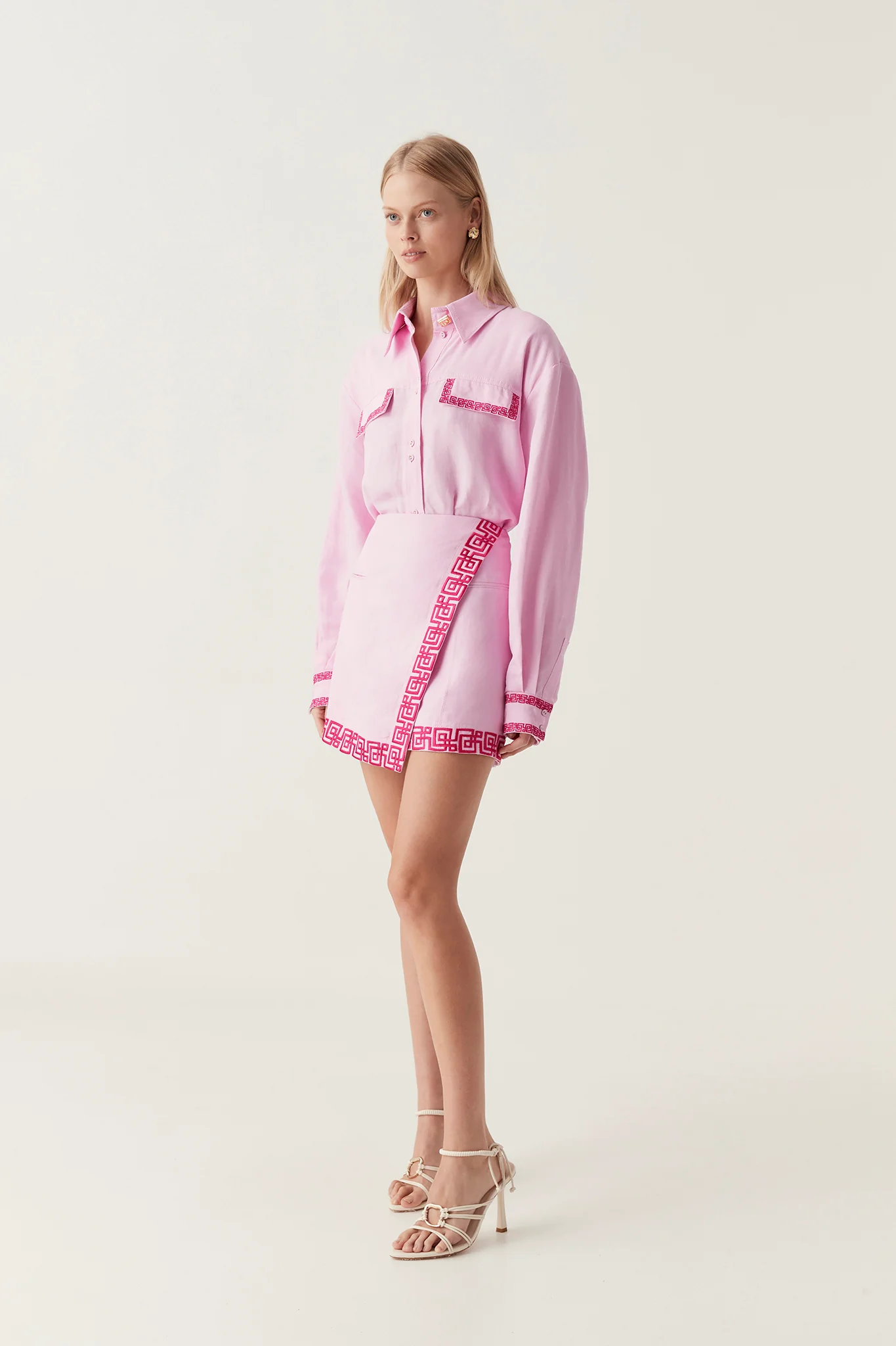 Voyager Embroidered Mini Skirt - Image 4