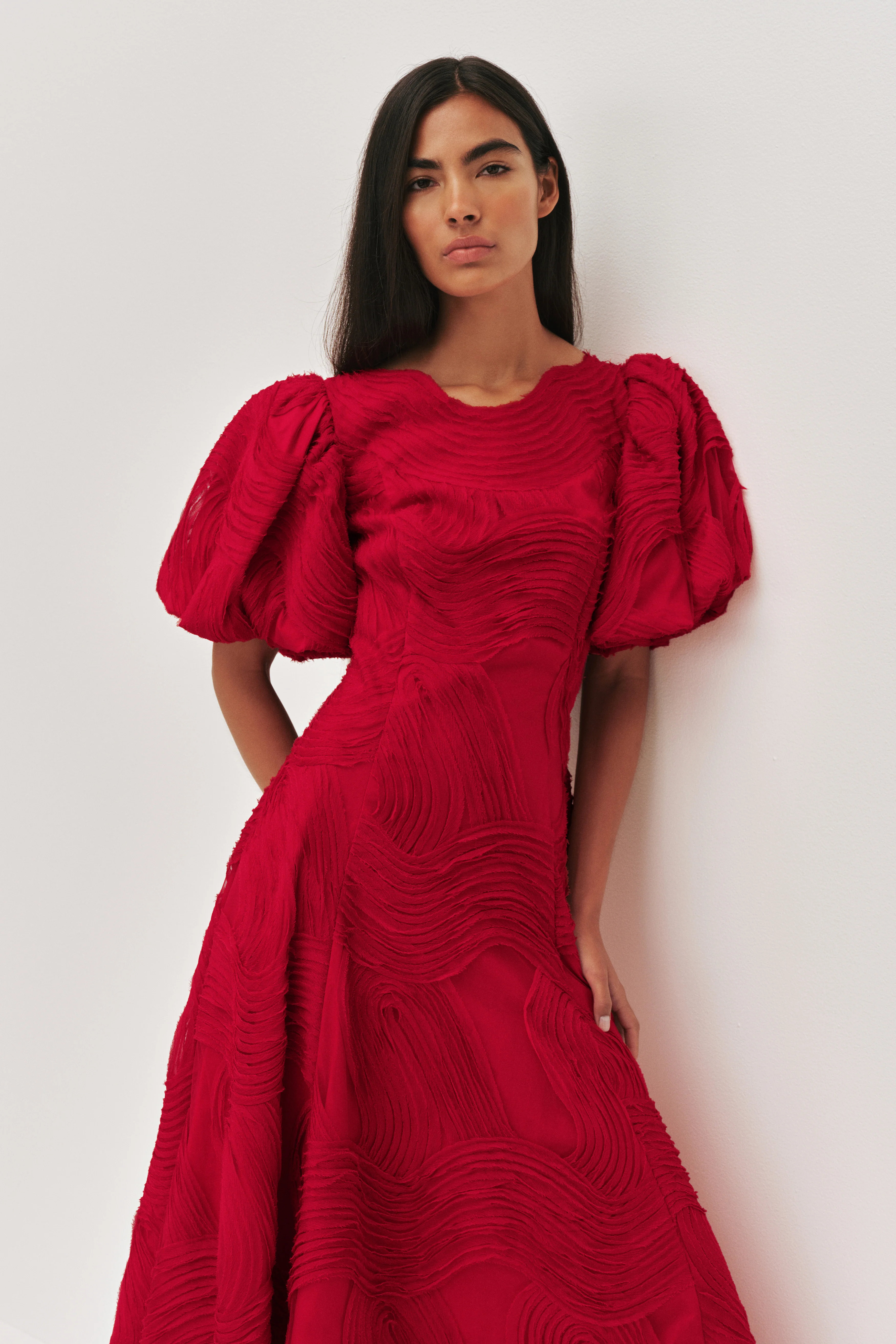 Wave Midi Dress - Image 4