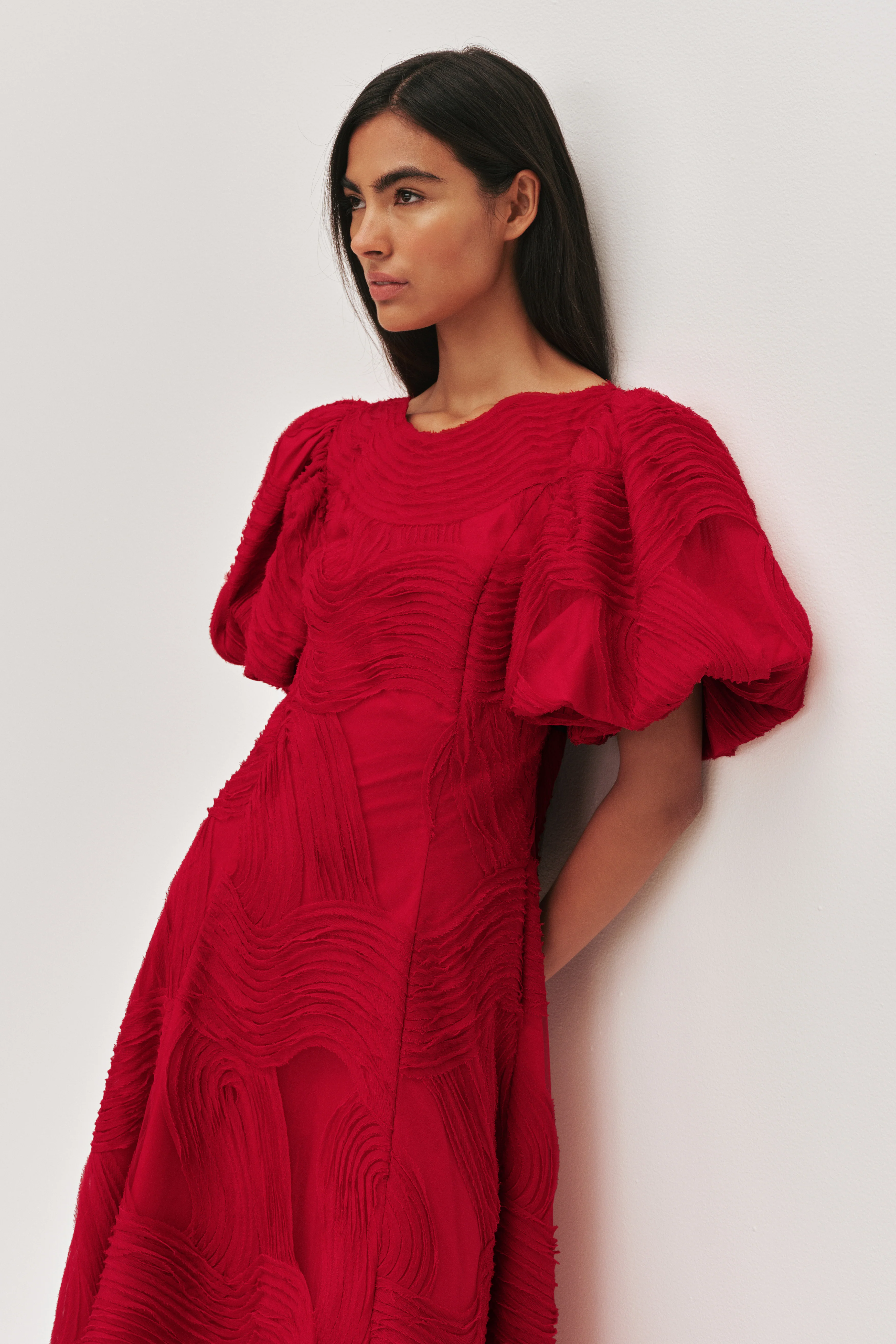 Wave Midi Dress - Image 5