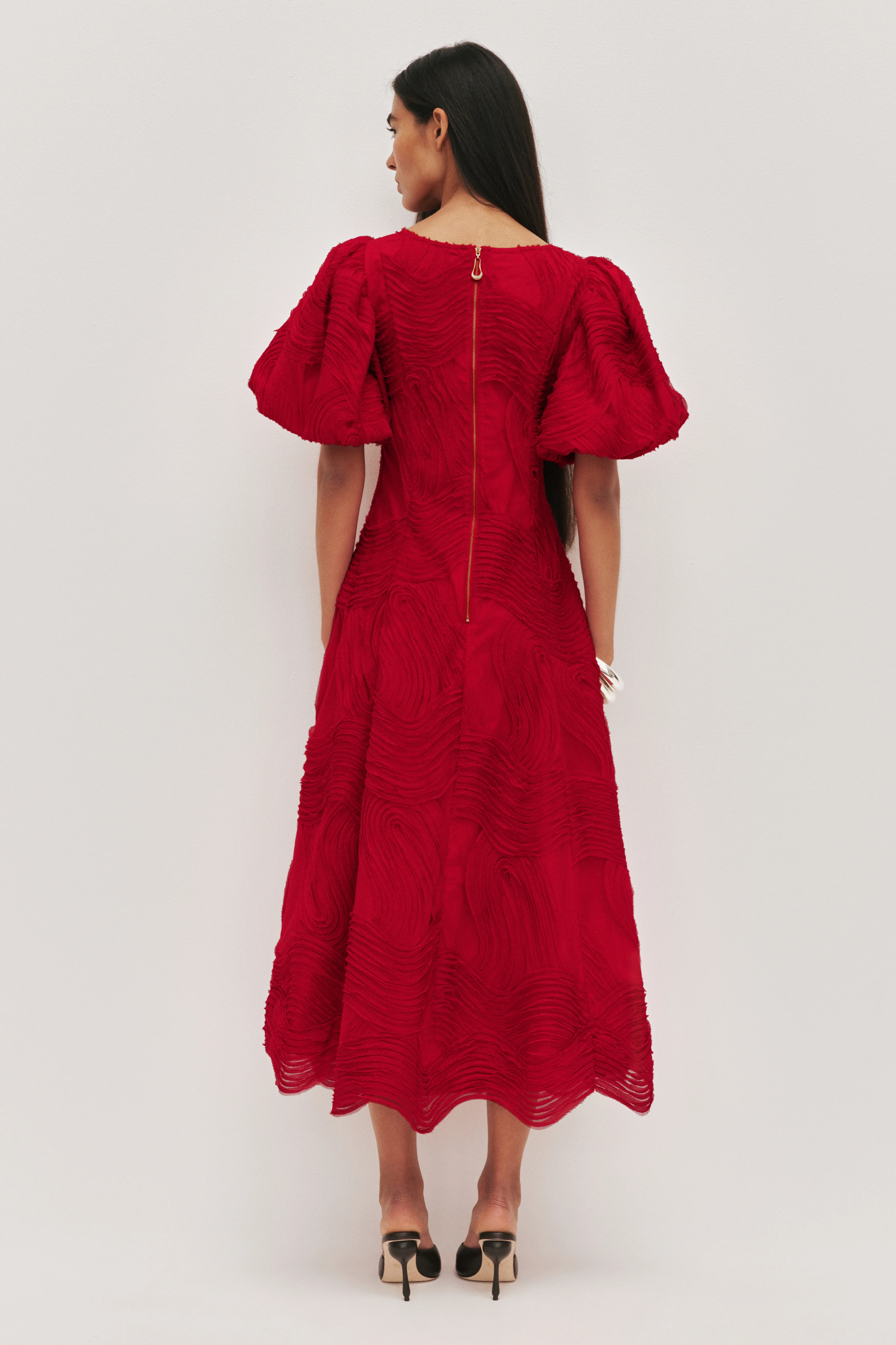 Wave Midi Dress - Image 7