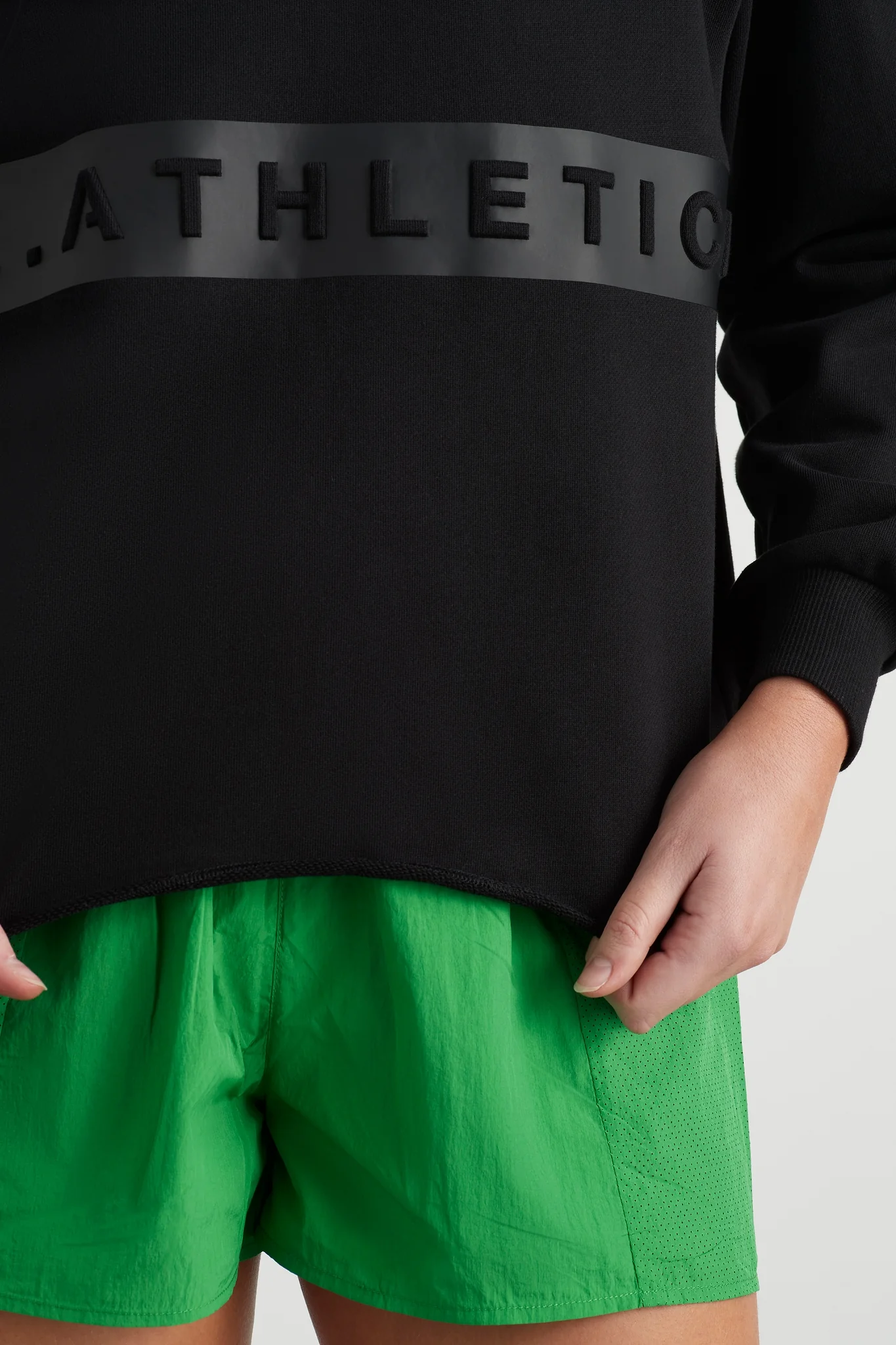 Whipstitch Split Crew Jumper 420 - Image 4