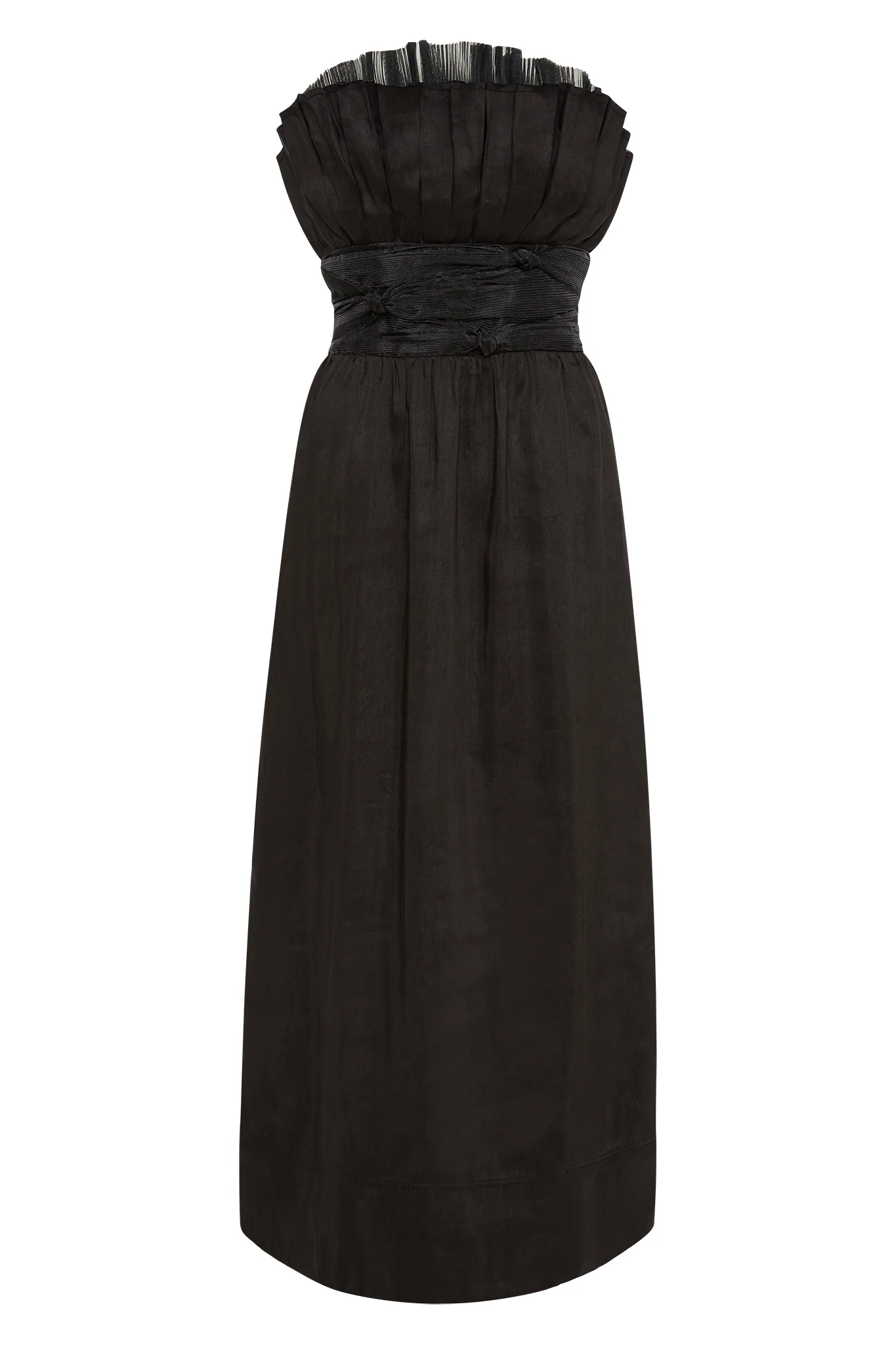 Whisper Knot Waist Midi Dress - Image 2