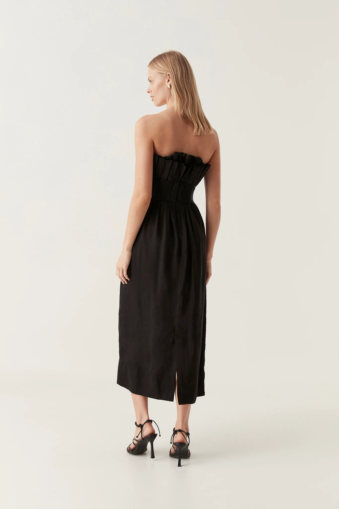 Whisper Knot Waist Midi Dress - Image 5