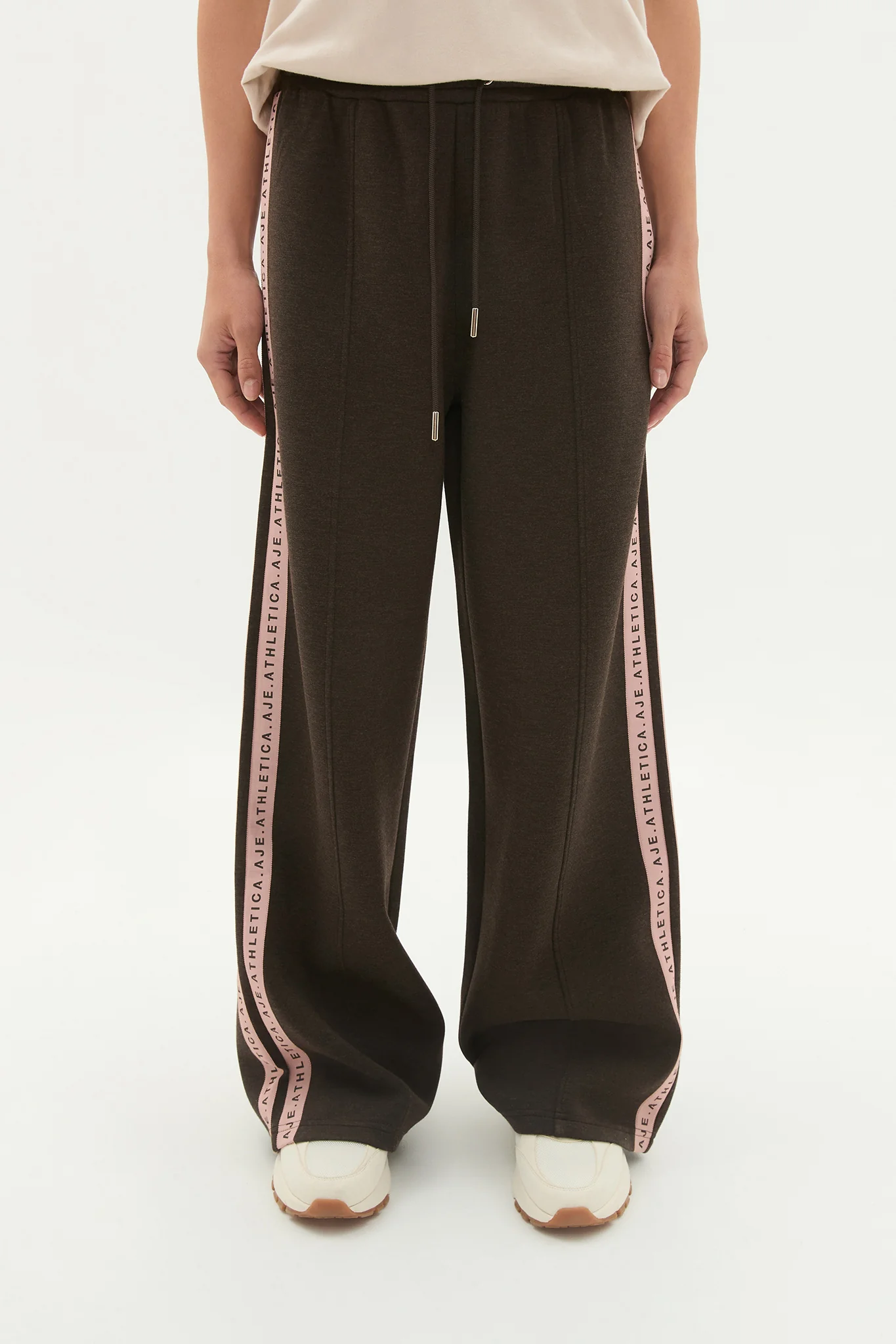 Wide Leg Logotape Trackpant 506 - Image 4