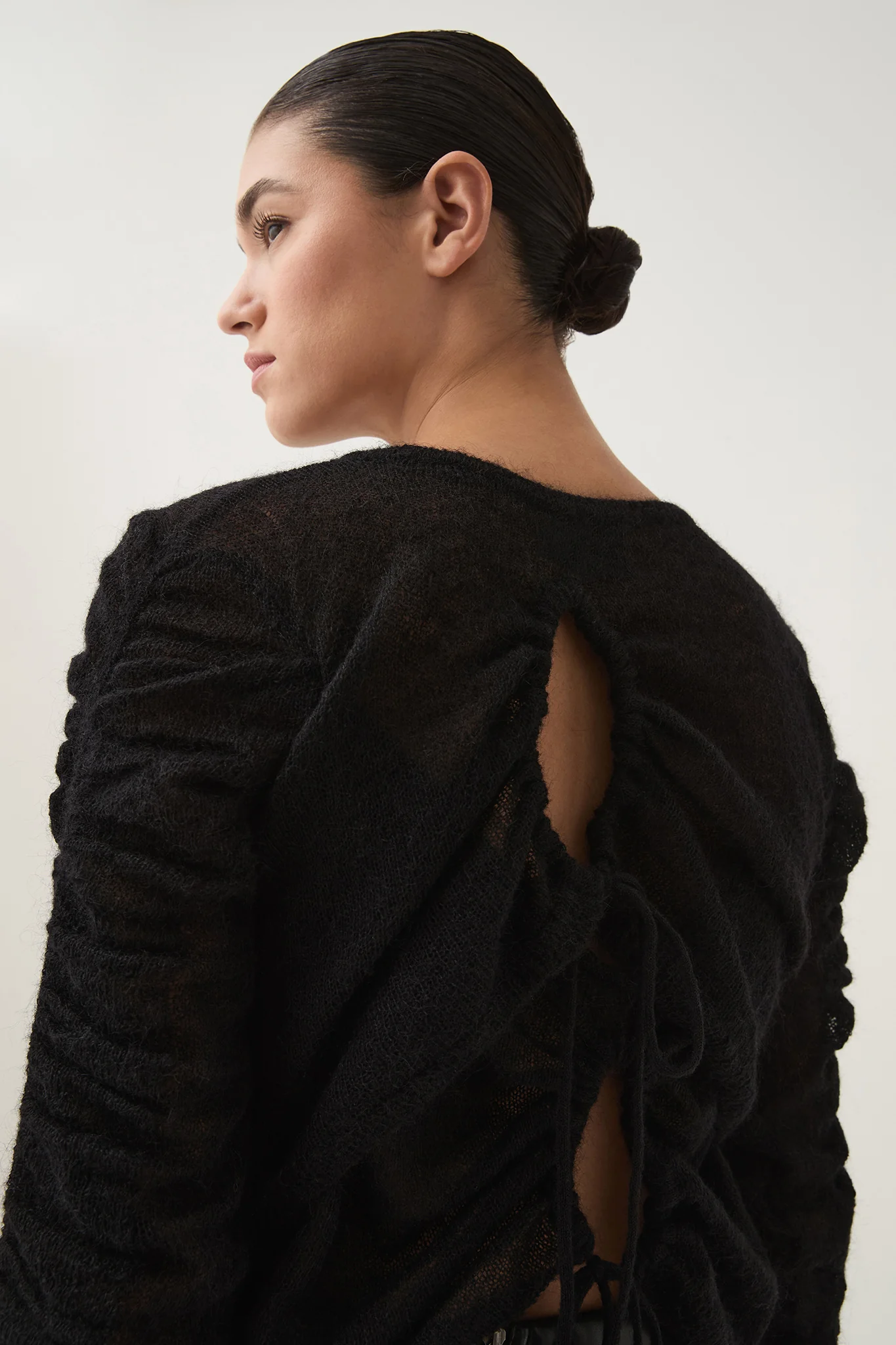 Yasmeen Tie Back Knit Top - Image 4