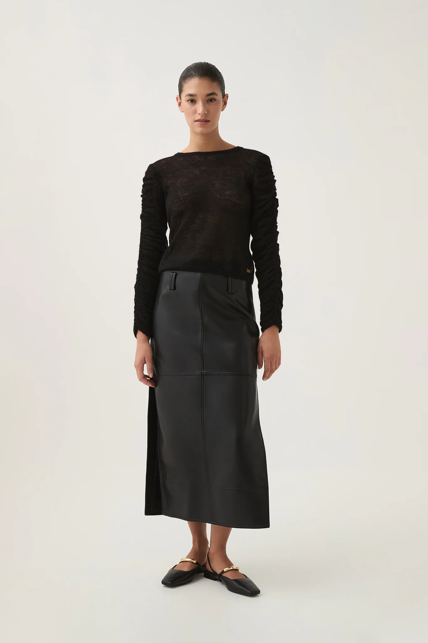 Yasmeen Tie Back Knit Top - Image 5