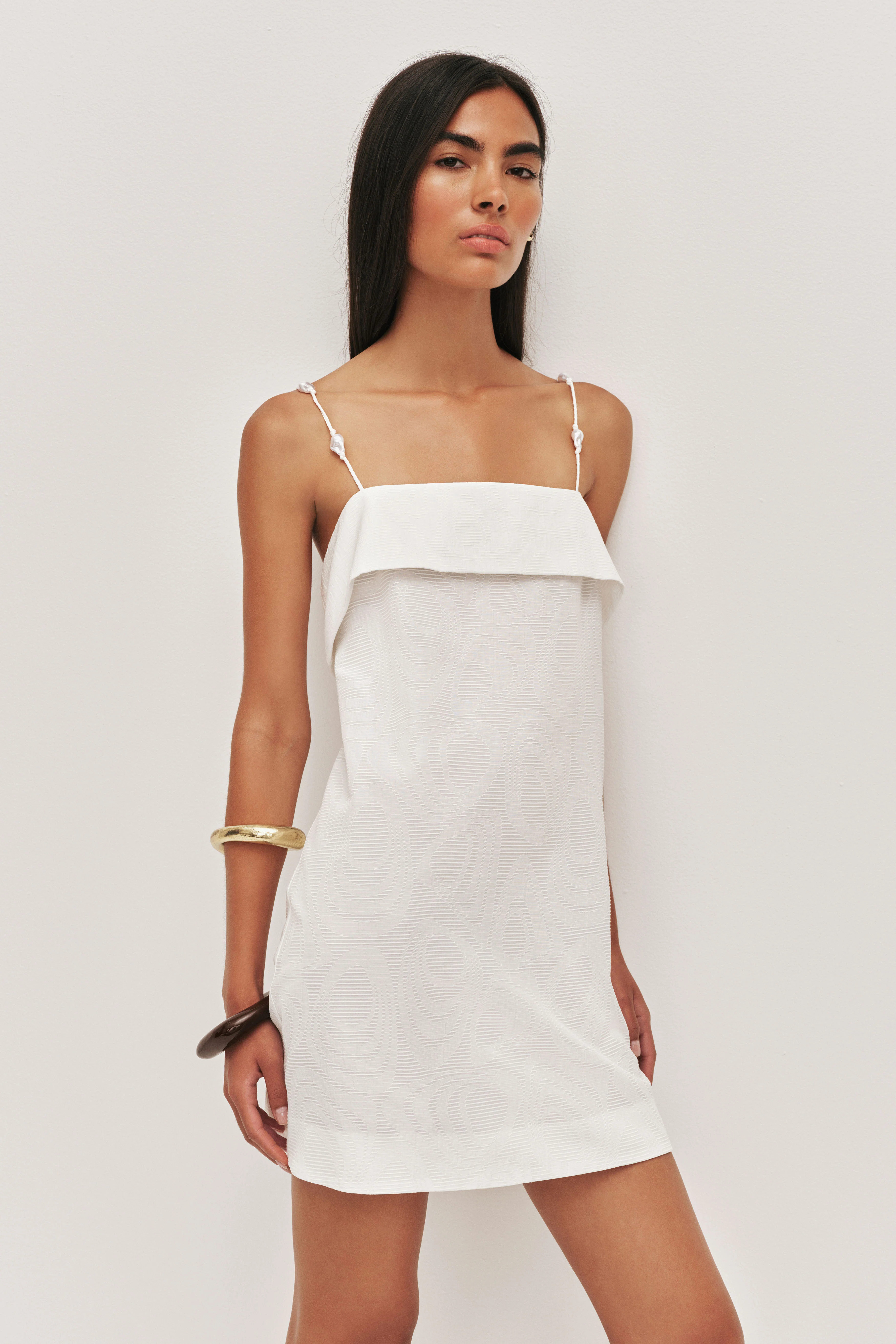 Zaire Tie Back Mini Dress - Image 6