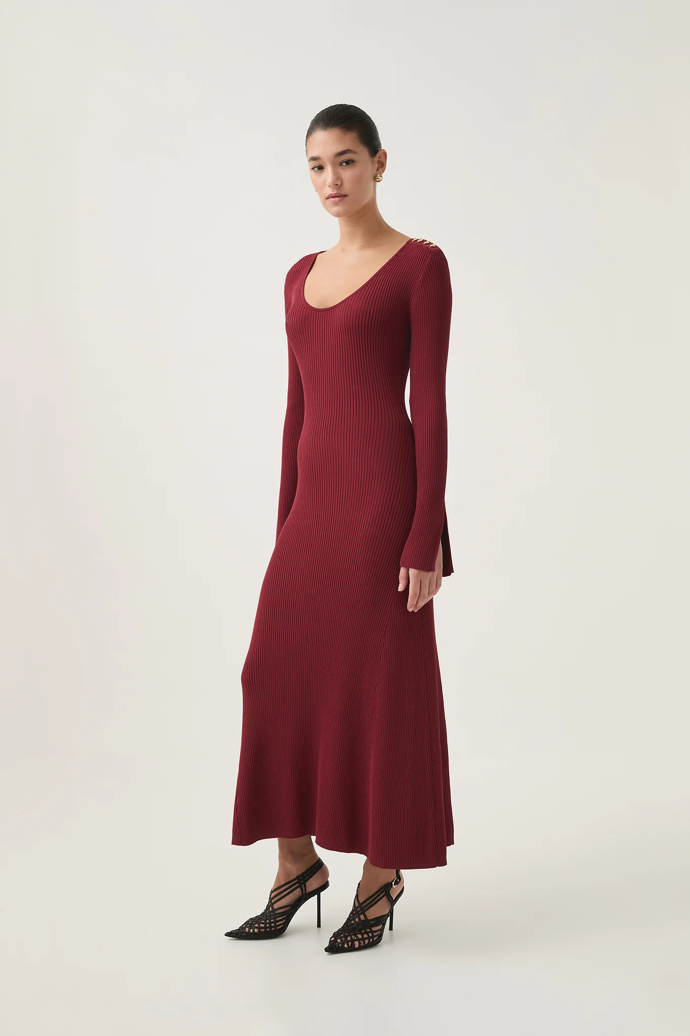 Zeitgeist Knit Midi Dress - Image 3