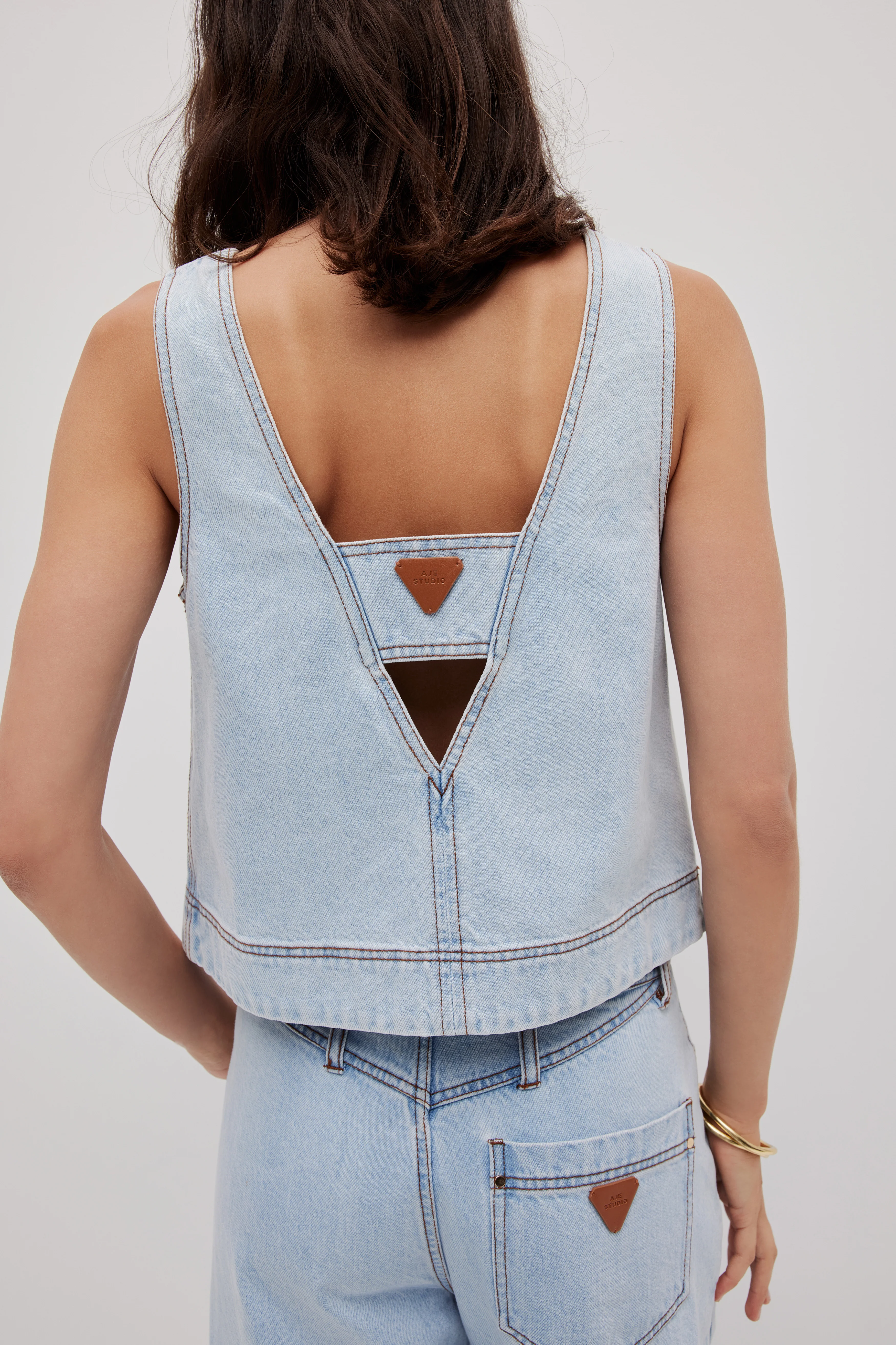 Zella Denim Top - Image 6